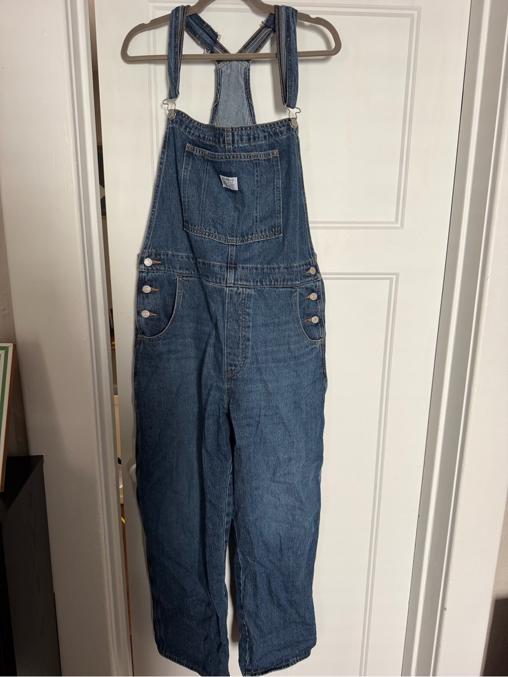 Levi's Classic Blue Denim Women's Overalls